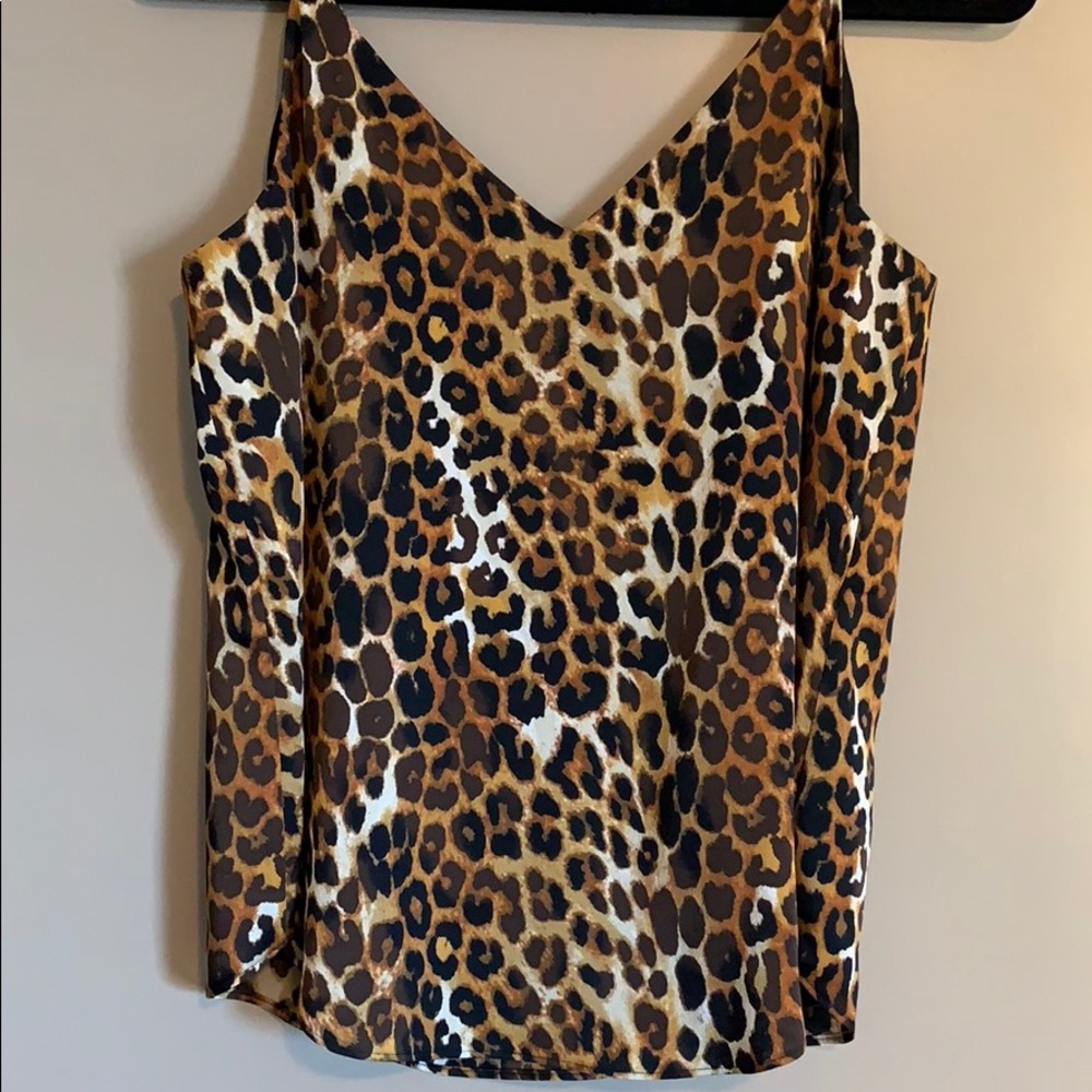 Express leopard Barcelona cami. Size S.